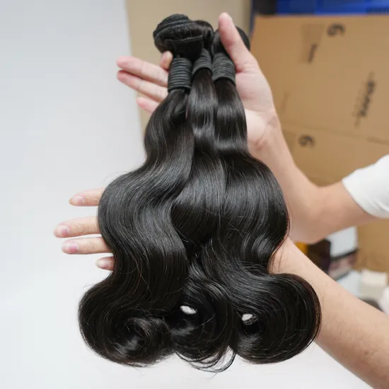 Brazilian Hair Bundles Raw Virgin Cuticle Aligned Hair, Double Drawn 12 A Virgin Human Hair Bundle Can Be Dyed and Bleached