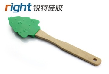 Christmas Tree Silicone Spatulas-Support Custom Silicone Spatula