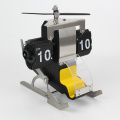 Auto Helicopter Flip Desk Clock