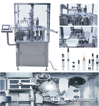 Vacuum Filling and Stoppering Machine