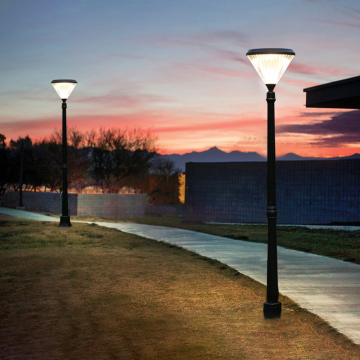 Modern IP65 Solar LED Bollard Light for Outdoor Garden and Pathway