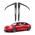 Spoiler de garniture de lame de lampe de brouillard pour Tesla