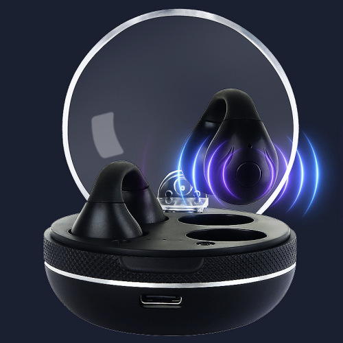 Ear Clip TWS Earbuds with Mental Aluminum Base