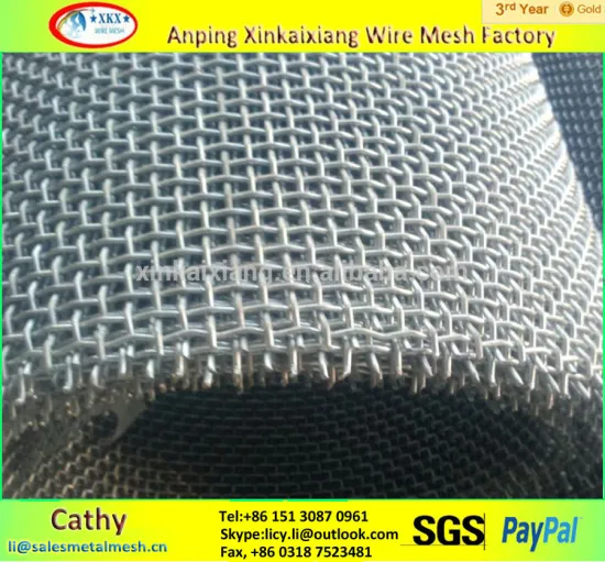 Hot selling Galvanized square wire mesh (China factory)