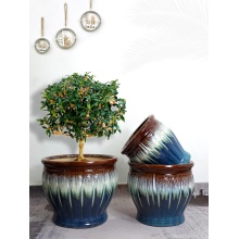 Large Outdoor Ceramic Planters Garden Flower Pots