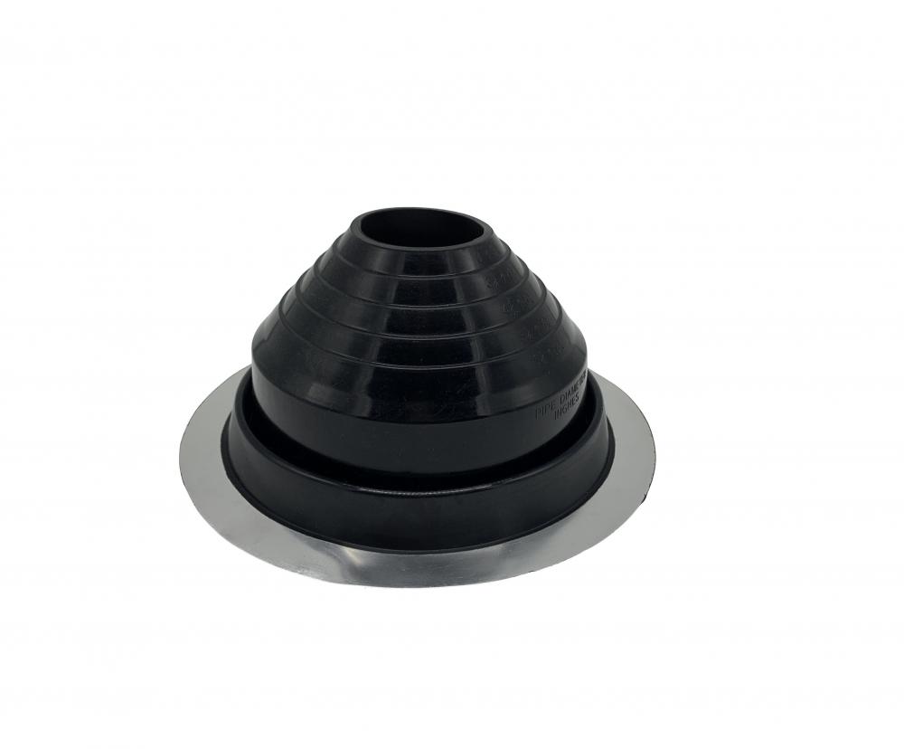 Retrofit Silicone EPDM Roof Flashing para 0-35mm Pipe