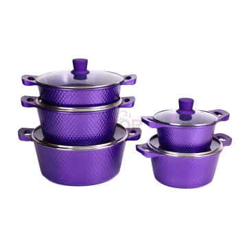 Die Casting Non Stick Kitchenware 5 Pcs Cookware Set