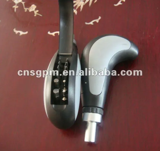 12 in 1 mini adjustable handle ratchet screwdriver set