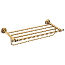 Copper Double Towel Rack Household