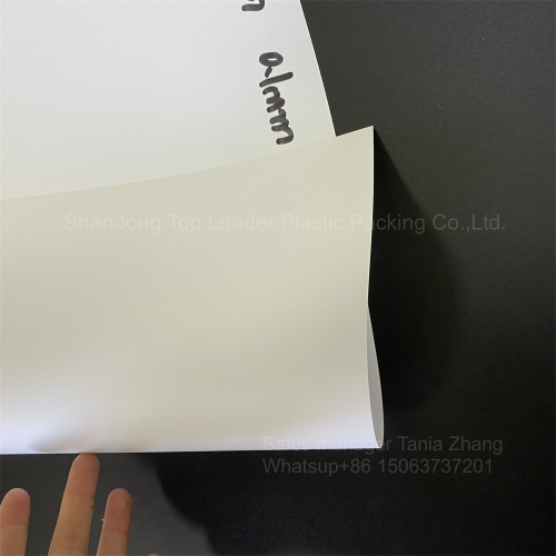 100mic high quality White PET-G sheet film