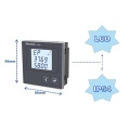 Panneau LCD Panneau monophasé Mémètre de courant numérique Ampère Panneau Ampère