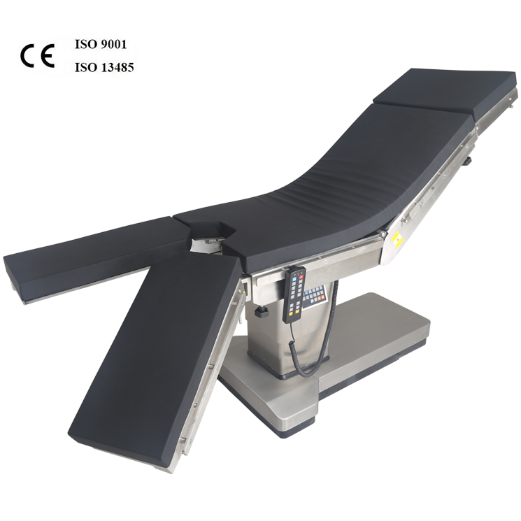 High configuration electro-hydraulic operating table