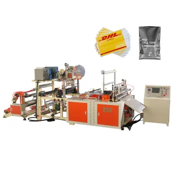 Automatic PE Biodegradable Bag Making Machine for Poly Courier Bags