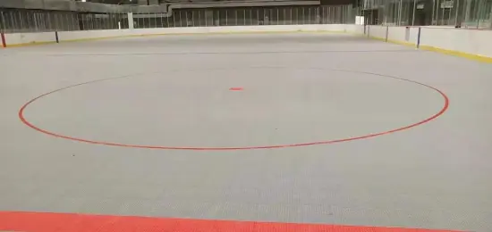 Outdoor portable skating court flooring interlocking