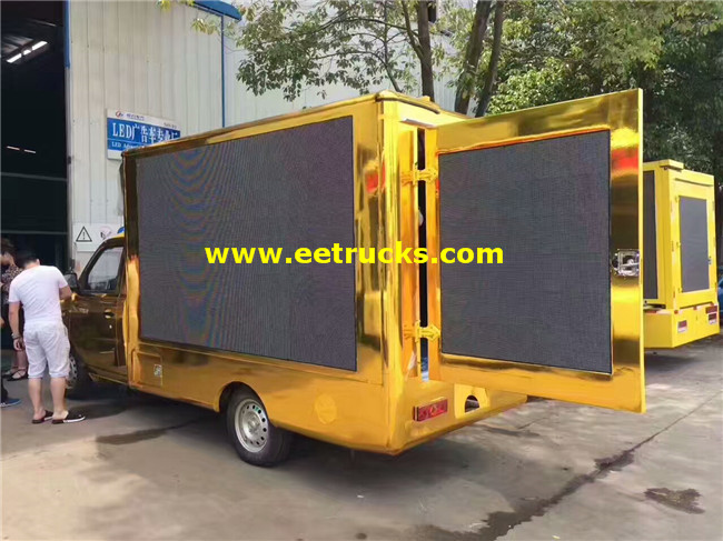 RGB LED Advertising Vehicles