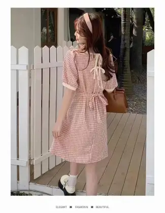 Summer Korean Style Women's Sleeve Dress