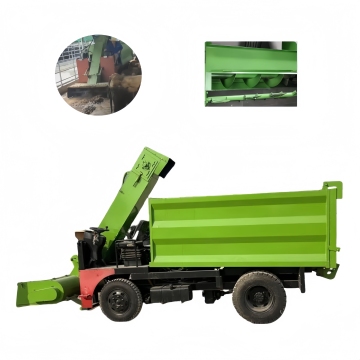 Easy Operation Livestock Poultry Manure Cleaning Truck for Dairy Farms