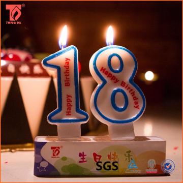 Hot new products for 2016 birthday cake candle with different size