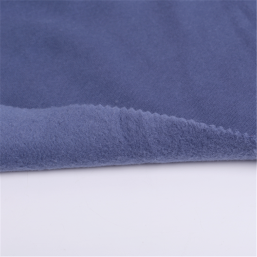 100% Polyester Terry Sweater Solid Fleece Knitted Fabrics