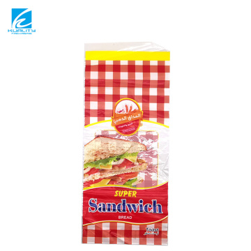 Bolsa plana reutilizable biodegradable impresa personalizada para pan tostado con corbata