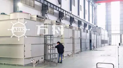 water cooling tower closed