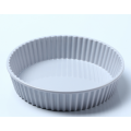 melamine round deep serving tray