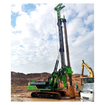 ISO9001 Certified CAT 323D Chassis 52m Drilling Depth Rotary Drilling Rig KR150C