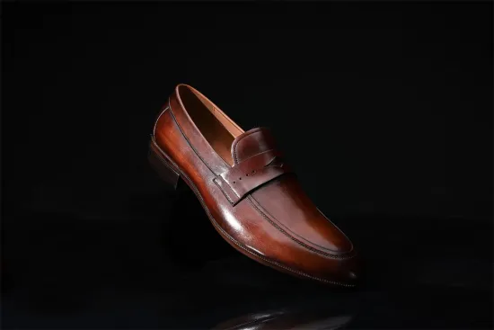 New Style Leather Men′ S Leather Shoes