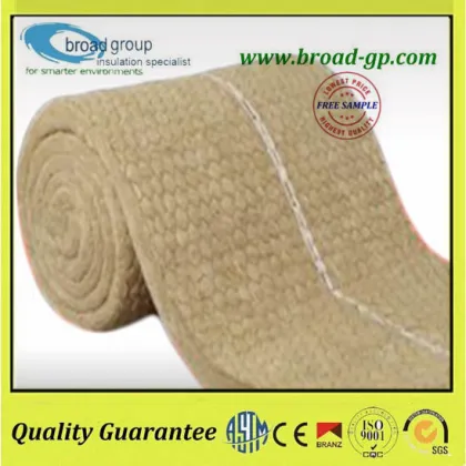 Construction Material Rock Wool Fireproof Insulation Blanket