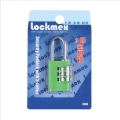 Zinc alloy combination luggage lock