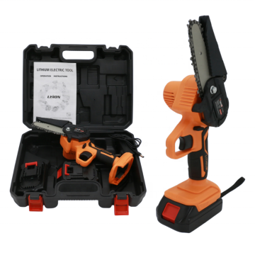 Professional Grade Rechargeable Electric Chainsaw: Ideal for Efficient Household Wood Cutting & Logging