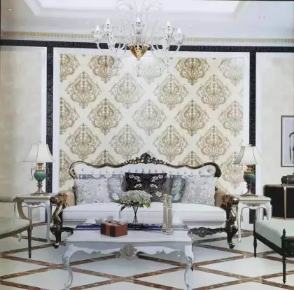 1.06M PVC Wallpaper Home Decoration Classic Design Wallpaper