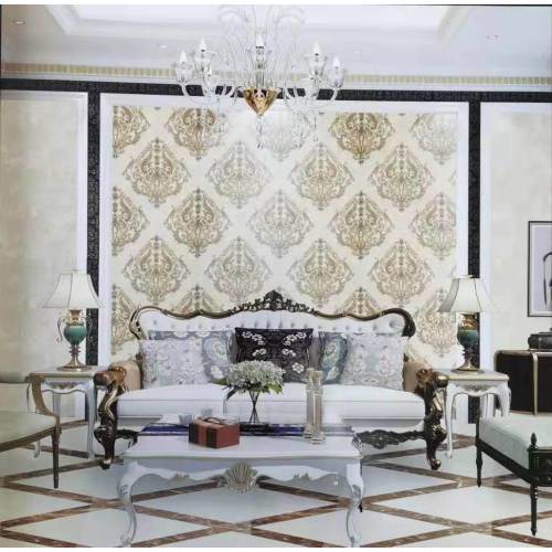 106Cm 3D Pvc Vinyl Wallpaper 1.06M PVC Wallpaper Home Decoration Classic Design Wallpaper Factory