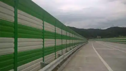 Sound Barrier Noise Reduction Device: Fiberglass Highway Noise Barriers