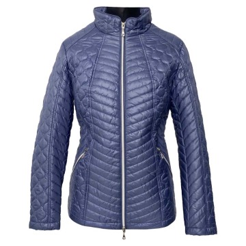 Woman Quilted Jacket Shinny finished