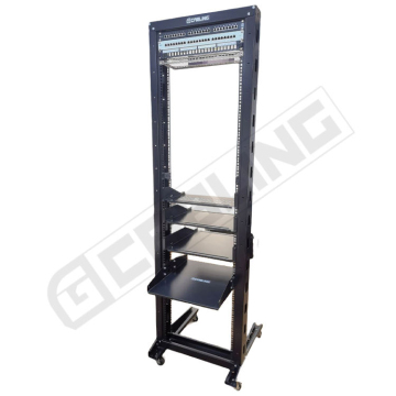 2 Cực 29U 19 inch SPCC Thiết bị viễn thông Tầng Dữ liệu đứng Máy chủ Mở mạng mở