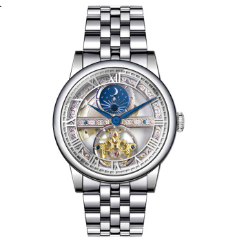 Custom Stainless Steel Automatic Tourbillon Watches