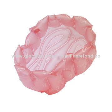 Inflatable footbath with portable belt