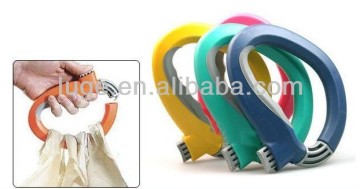 one trip grip holding bags together for easy carrying
