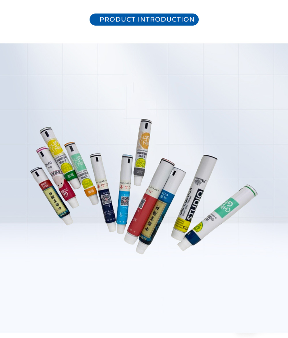 Mixed Art Paint Laminated Squeeze Tubes X
