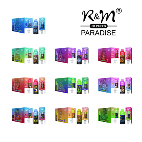 High Quality Disposable Vape R&M Paradise 8K Vape