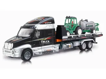 INERTIAL FLAT CAR IN THE FARMER