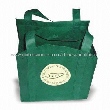 Nonwoven Bag, Eco-friendly, Measures 38 x 35 x 20cm, Suitable for Shopping Purposes