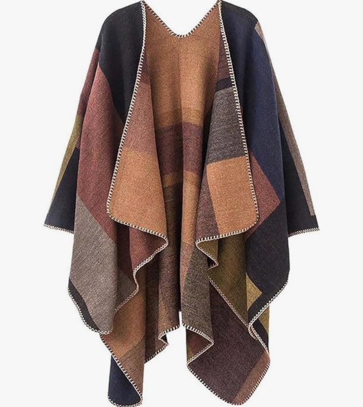 Oversized Front Open Shawl Cardigan