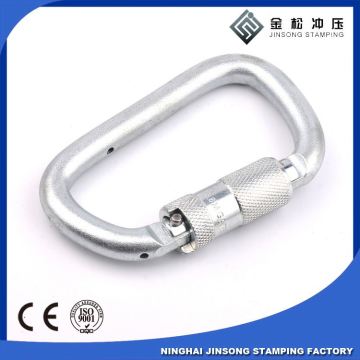 Hot sale! high quality! triple action aluminum carabiner hook