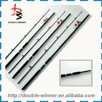 Bulk fishing tackle custom fiber glass fishing rod
