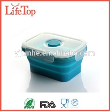 Dishwasher Safe Collapsible Silicone Lunch Container Box Storage Bowls
