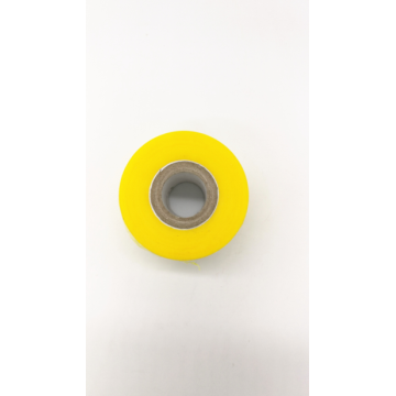 Gele kleur doorzichtige draad stretch wrap film