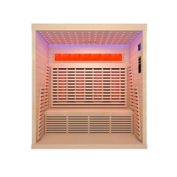 Hemlock Canadense 4 pessoas de sauna infravermelha