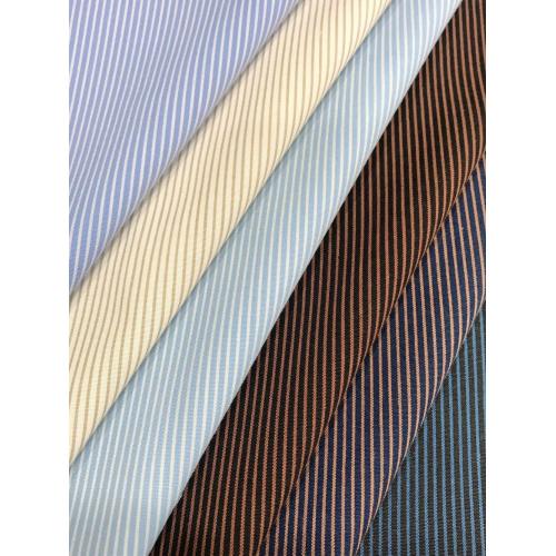 80%Superfine 20%Cotton Woven Stripe Dyed Fabric